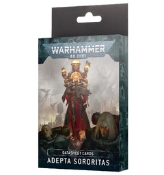 Adepta Sororitas Datasheet Cards Warhammer 40K