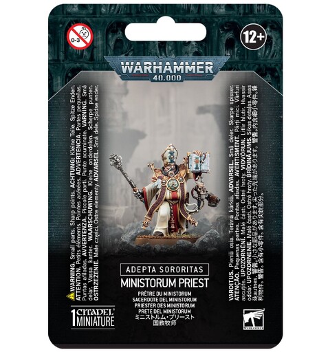 Adepta Sororitas Ministorum Priest Warhammer 40K