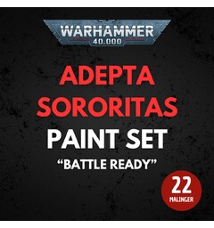 Adepta Sororitas Paint Set Warhammer 40K - Battle Ready