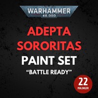 Adepta Sororitas Paint Set Warhammer 40K - Battle Ready