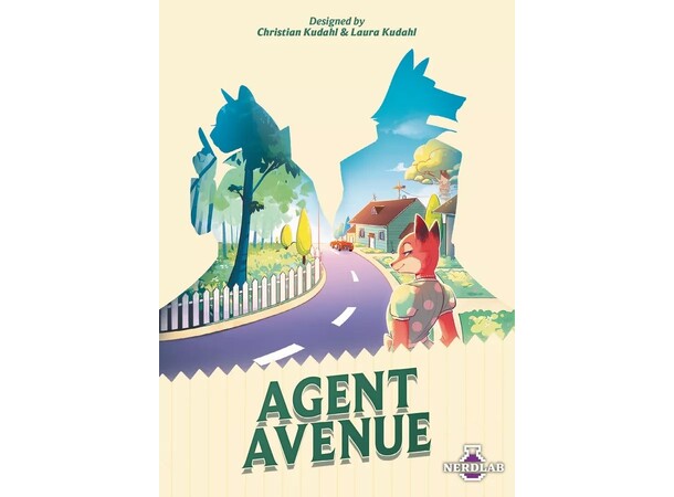 Agent Avenue Brettspill - Engelsk 