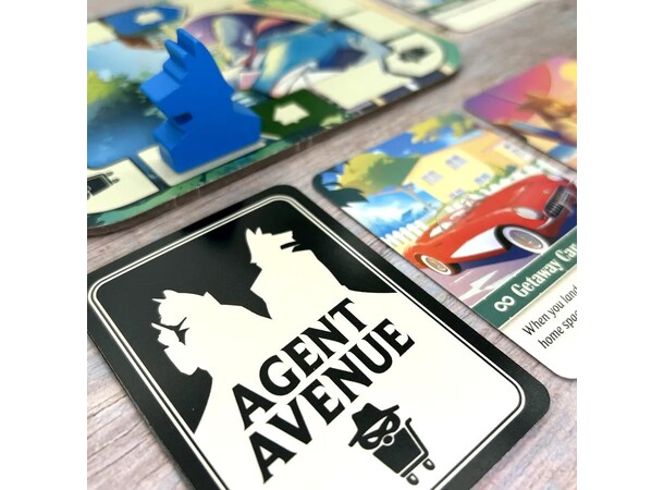 Agent Avenue Brettspill - Engelsk 