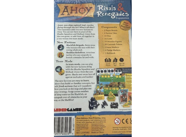 Ahoy Rivals & Renegades Expansion Utvidelse til Ahoy 