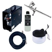 Airbrush Startpaket NYBÖRJARE Komplett Allt du behöver för att komma igång