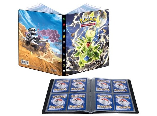 Album Pokemon 4 Pocket Tyranitar/Revavro Ultra Pro Portfolio - Plass til 80 kort 