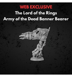 Army of the Dead Banner Bearer Middle-earth Strategy Battle Game