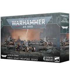 Astra Militarum Krieg Heavy Weapon Squad Warhammer 40K