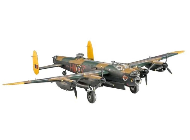 Avro Lancaster Mk.I/III Starter Set Revell 1:72 Byggesett 