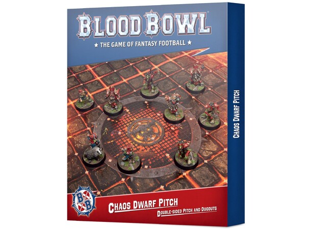 Blood Bowl Chaos Dwarf Pitch 