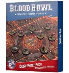 Blood Bowl Chaos Dwarf Pitch