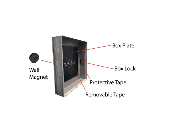 Board Game 1-Pack Wall Mount Kit 