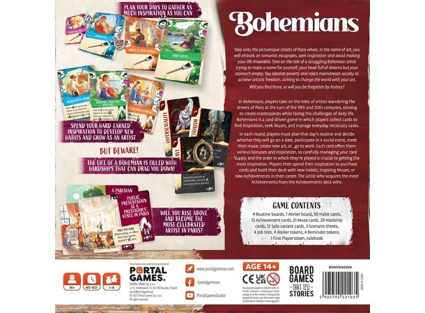 Bohemians Brettspill 