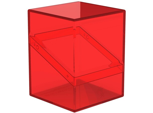 Boulder 100+ Clear Ruby Ultimate Guard Card Box 