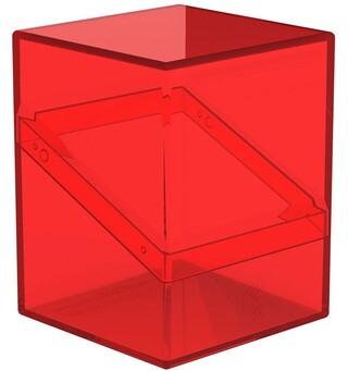 Boulder 100+ Clear Ruby Ultimate Guard Card Box