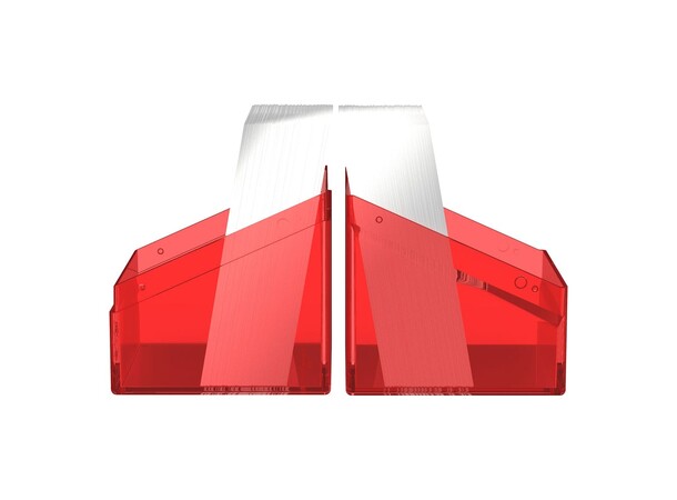 Boulder 100+ Clear Ruby Ultimate Guard Card Box 
