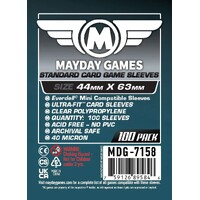 Brettspill Kortbeskyttere 100 stk 44x63 Mayday Everdell Mini