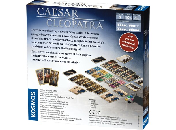 Caesar & Cleopatra Kortspill 