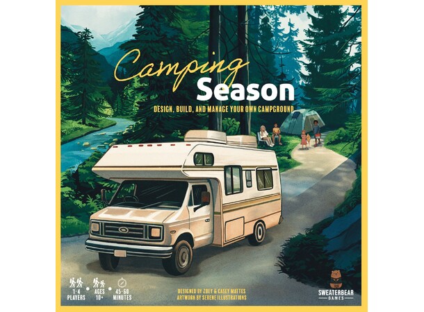 Camping Season Brettspill 