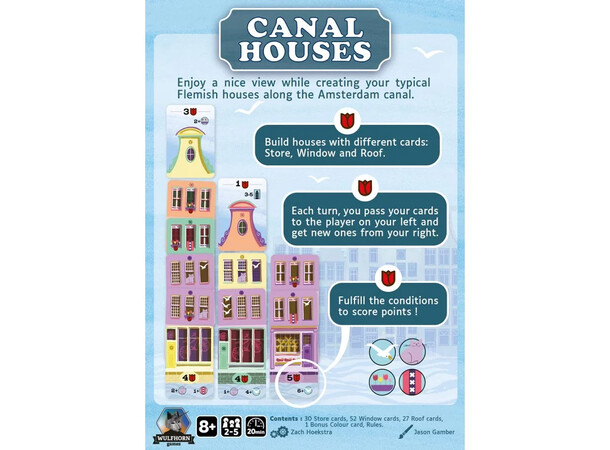 Canal Houses Kortspill 