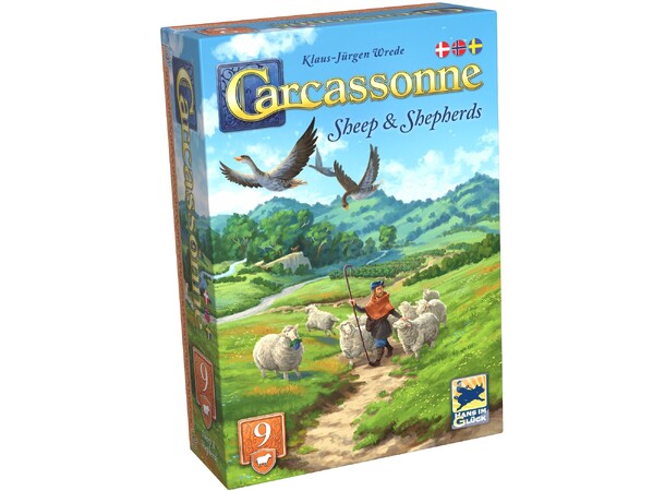 Carcassonne Sheep & Shepherds Expansion Norsk utgave 