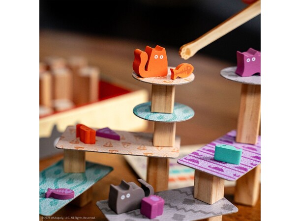 Cats Knocking Things Off Ledges Brettspill 