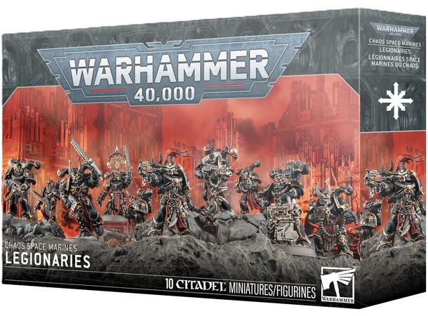 Chaos Space Marines Legionaries Warhammer 40K 