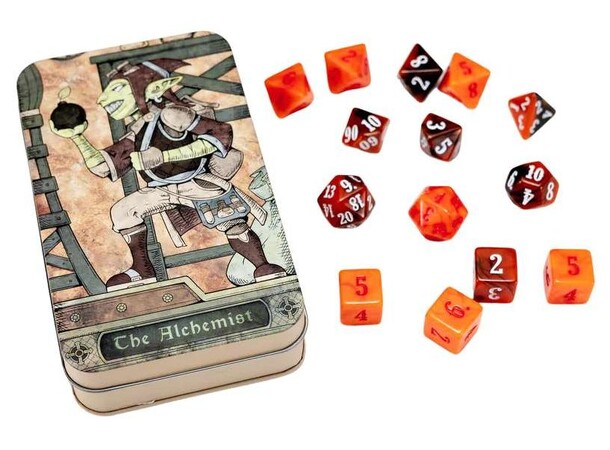 Character Class Dice Set - Alchemist Beadle & Grimm - RPG Dice (14 st) 