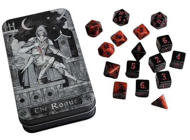 Character Class Dice Set - Rogue Beadle & Grimm - RPG Dice (16 stk) 