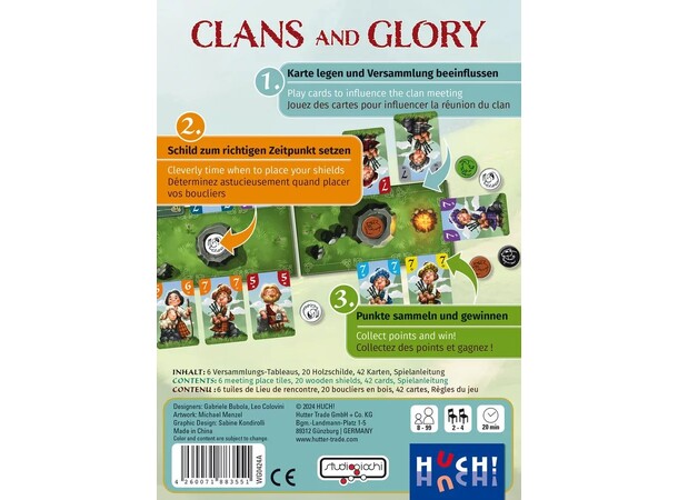 Clans & Glory Brettspill