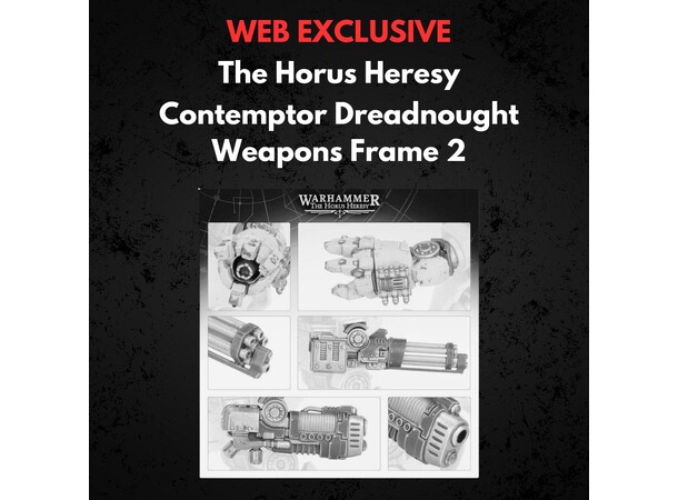 Contemptor Dreadnought Weapons Frame 2 Horus Heresy - Legiones Astartes 