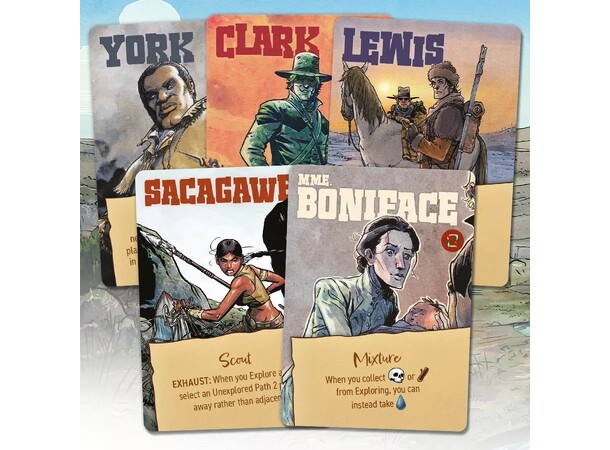 Corps of Discovery Brädspel 