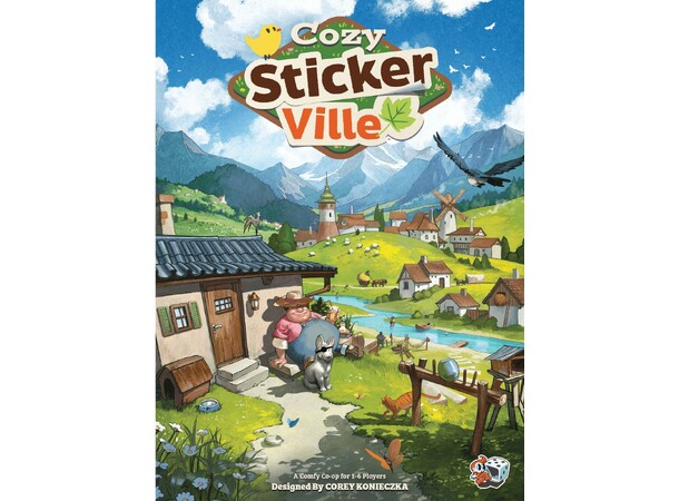 Cozy Stickerville Brädspel 