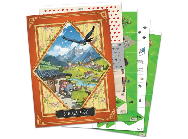 Cozy Stickerville Brädspel 