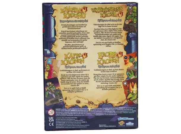 Crooked Crown Brettspill Norsk utgave 