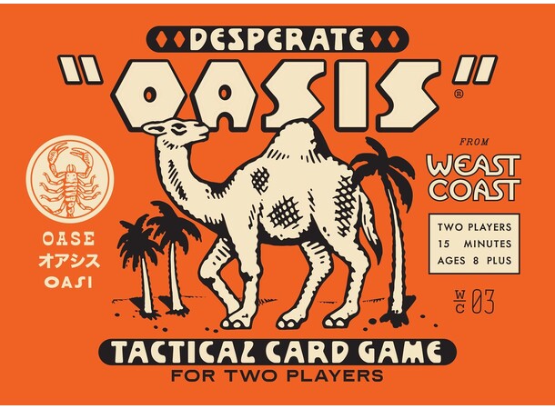 Desperate Oasis Brädspel 
