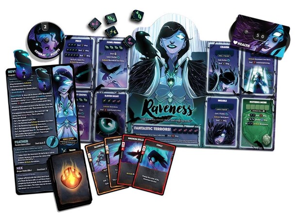 Dice Throne Raveness Hero Pack Utvidelse til Dice Throne 