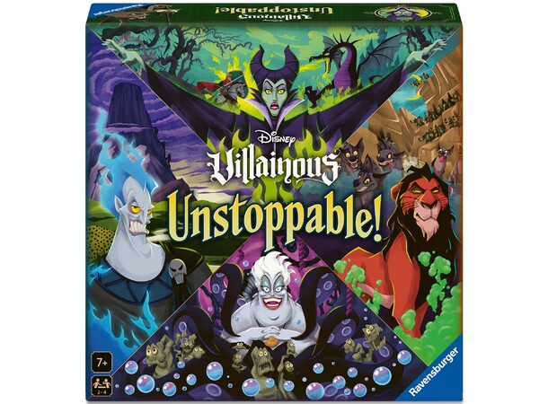 Disney Villainous Unstoppable Brettspill 