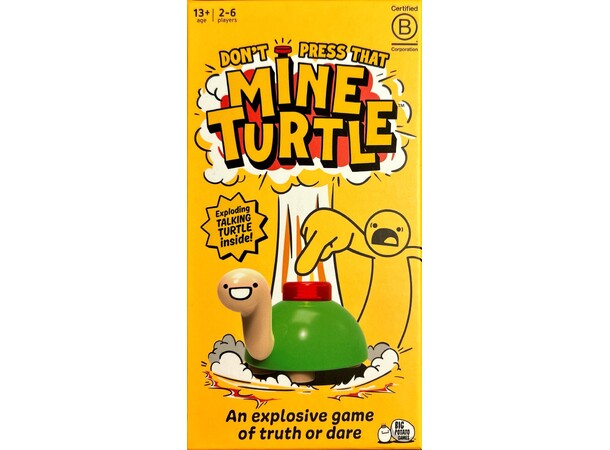 Don't Press that Mine Turtle Brettspill 