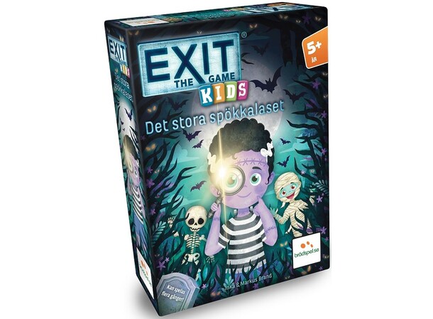 EXIT Kids 3 Brädspel Svensk utgåva - Det stora spökkalaset 