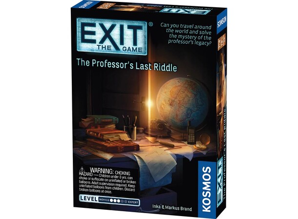 EXIT Professors Last Riddle Brettspill 