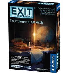 EXIT Professors Last Riddle Brettspill