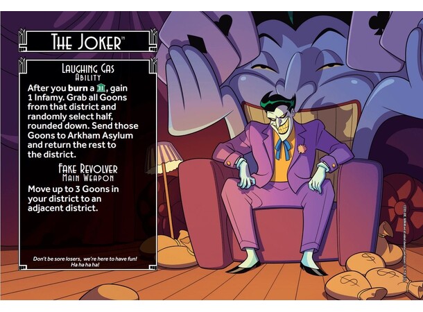 Enemies of Gotham City Brädspel 