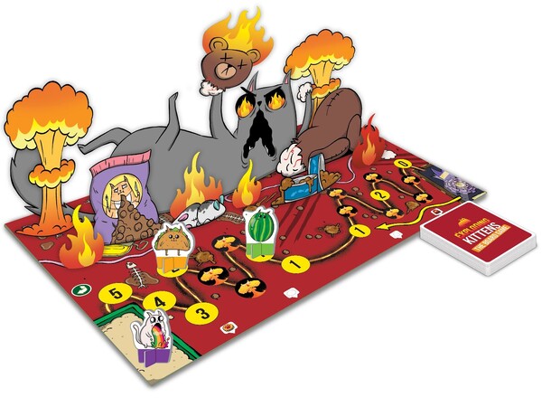 Exploding Kittens Board Game Brettspill 