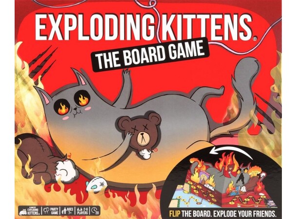 Exploding Kittens Board Game Brettspill 