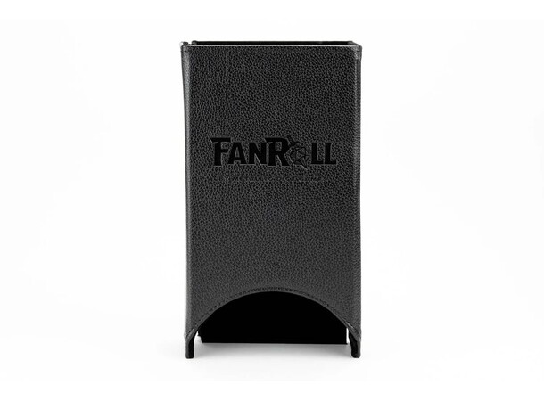 Fold Up Dice Tower - Svart Fanroll 
