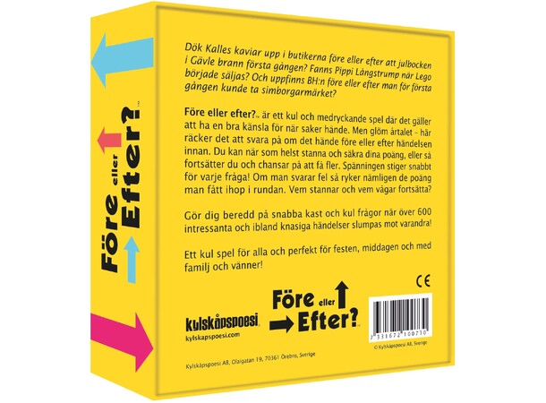 Före eller efter - SVENSK 