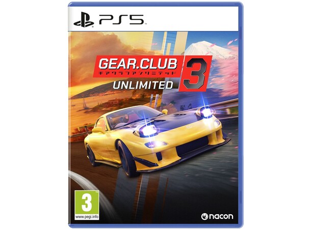 Gear Club 3 Unlimited PS5 
