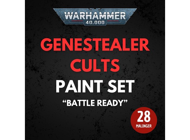 Genestealer Cults Paint Set Warhammer 40K - Battle Ready 