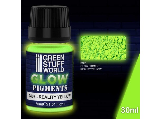 Glow Pigments - Reality Yellow Green Stuff World