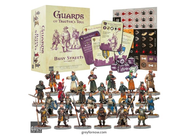 Guards of Traitors Toll Busy Streets Game Expansion Set 